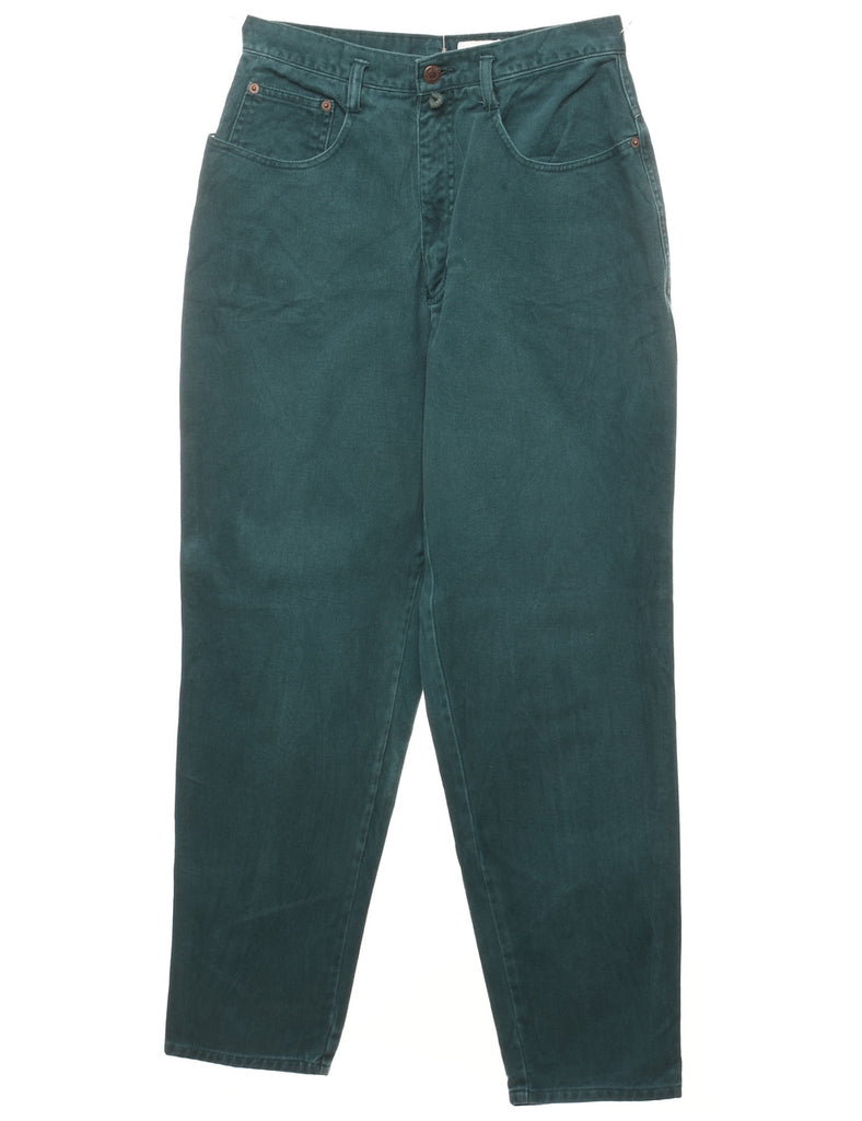 Dark Green Tapered Jeans - W28 L29