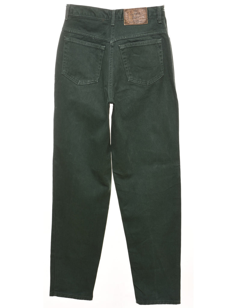 Dark Green Tapered Jeans - W26 L31