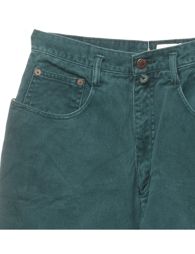 Dark Green Tapered Jeans - W28 L29