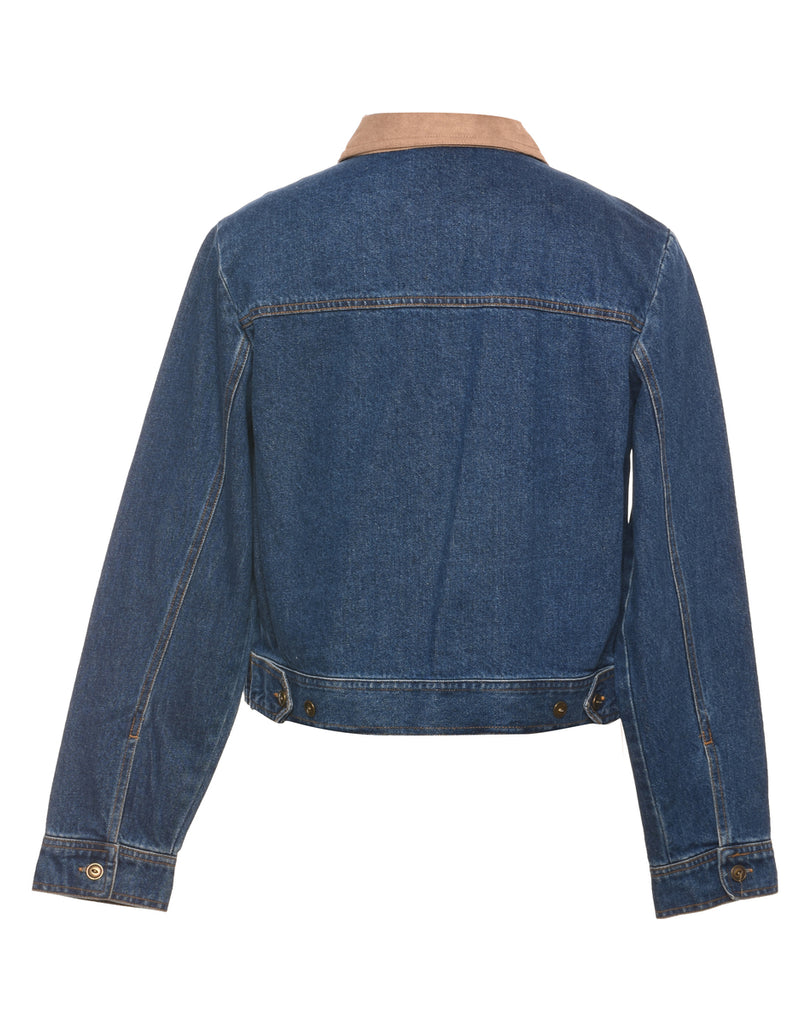 Dark Wash Denim Jacket - L