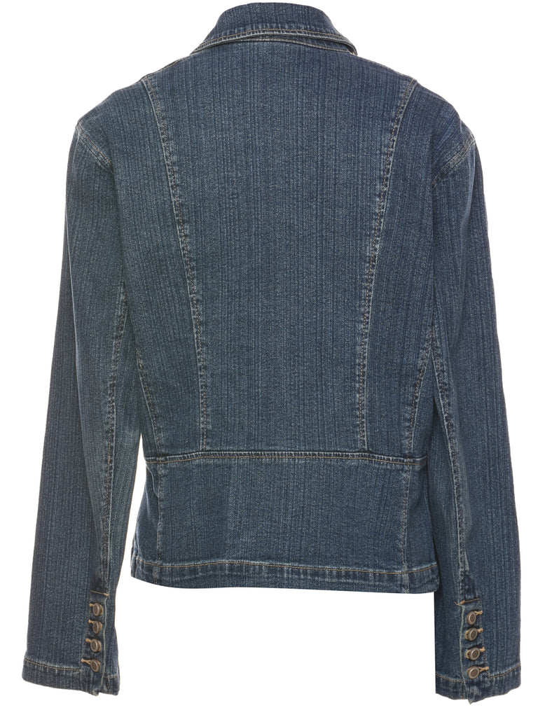 Dark Wash Denim Jacket - M