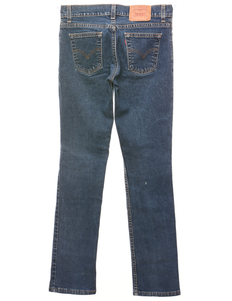 Dark Wash Tight Fit Levi's Jeans - W28 L30