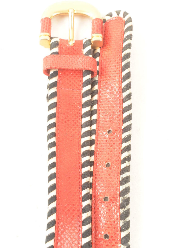 Decorative Trim Red Belt - M