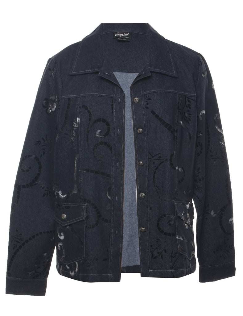 Devore Design Denim Jacket - L