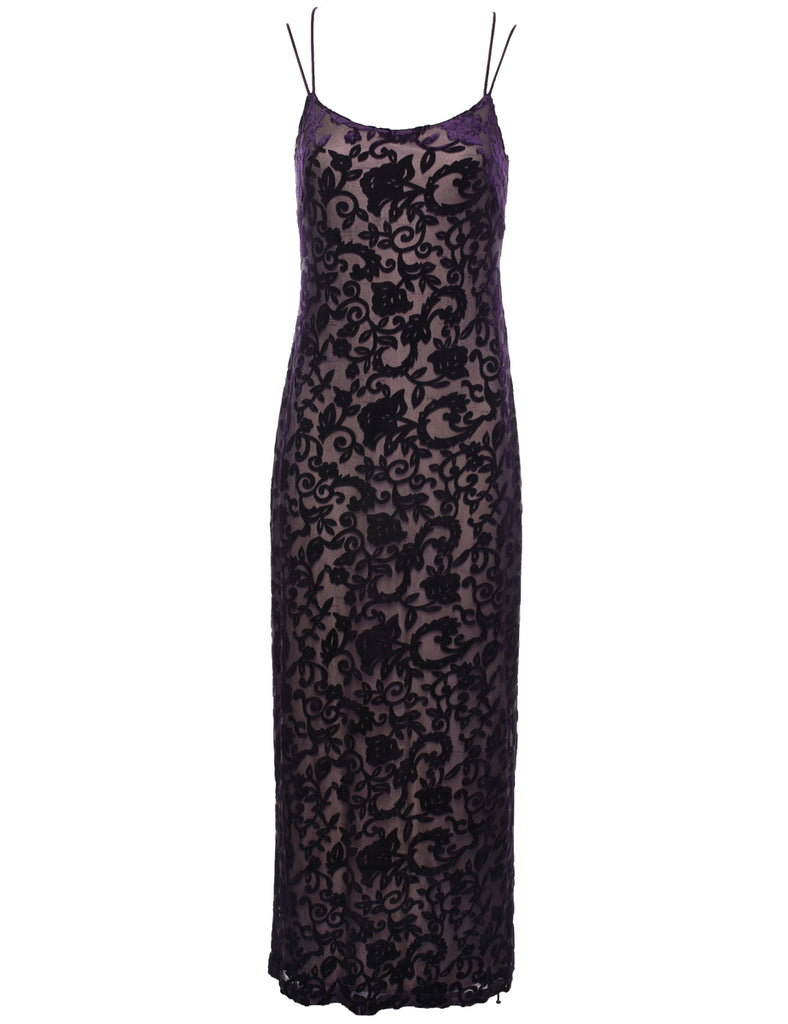 Devore Design Evening Dress - M