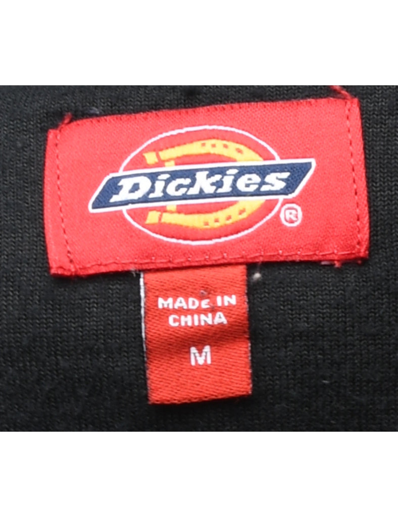 Dickies Black Velour Track Top - M