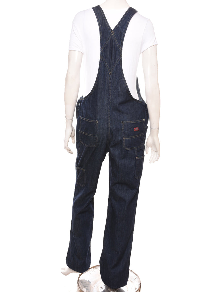 Dickies Dark Wash Classic Dungarees - W38 L33