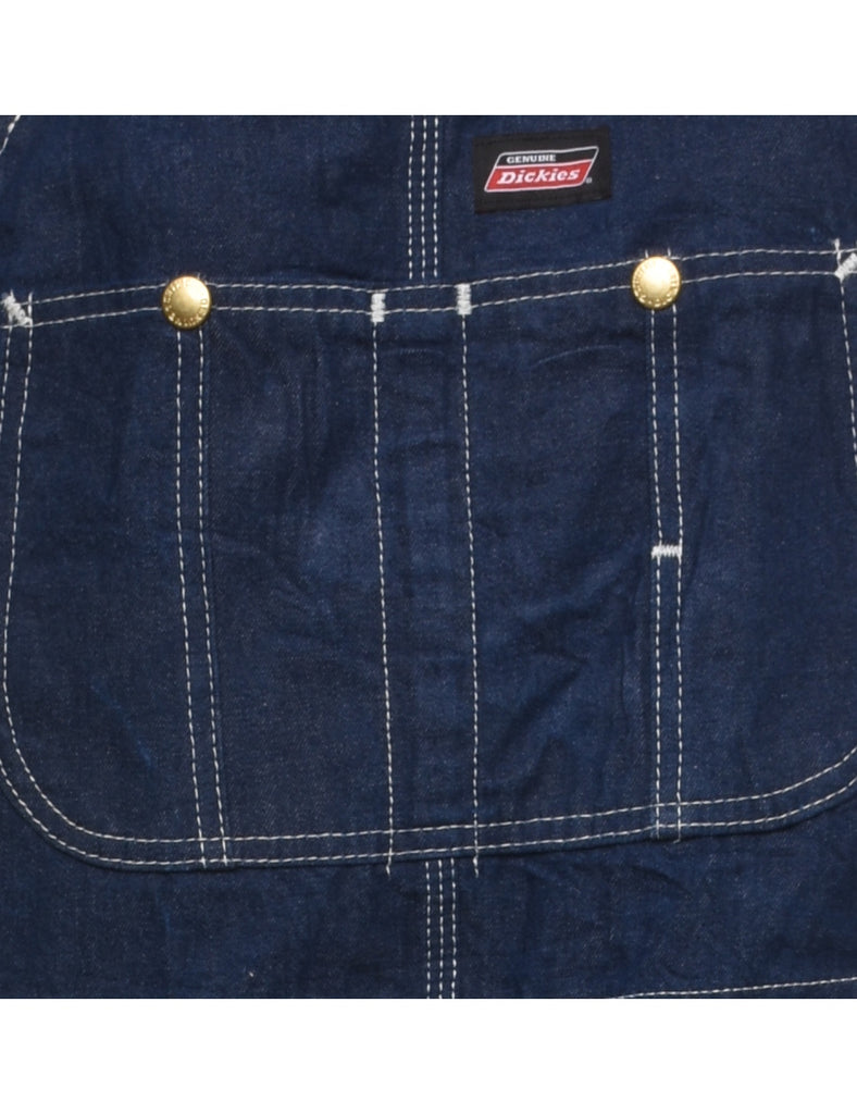 Dickies Dark Wash Dungarees - W38 L32