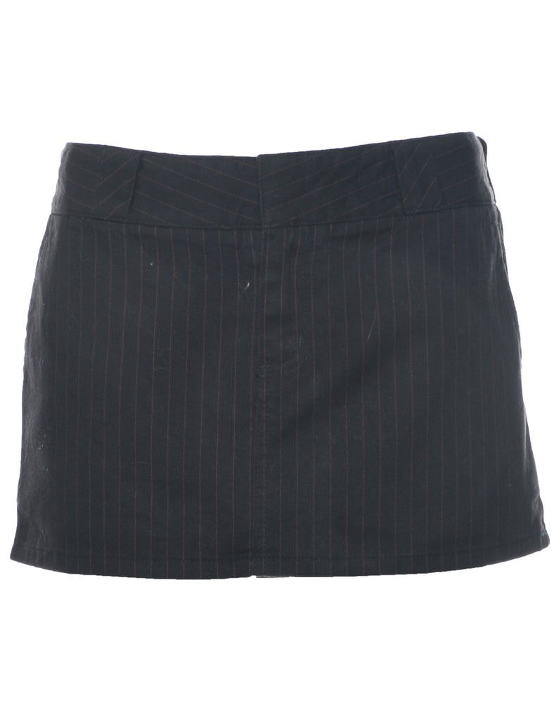 Dickies Pinstriped A-line Skirt - L