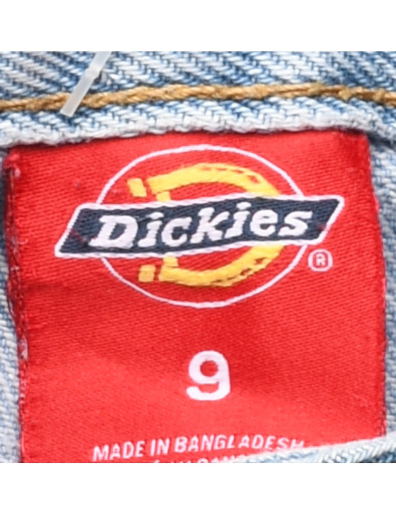 Dickies Rolled Hem Denim Shorts - W27 L4