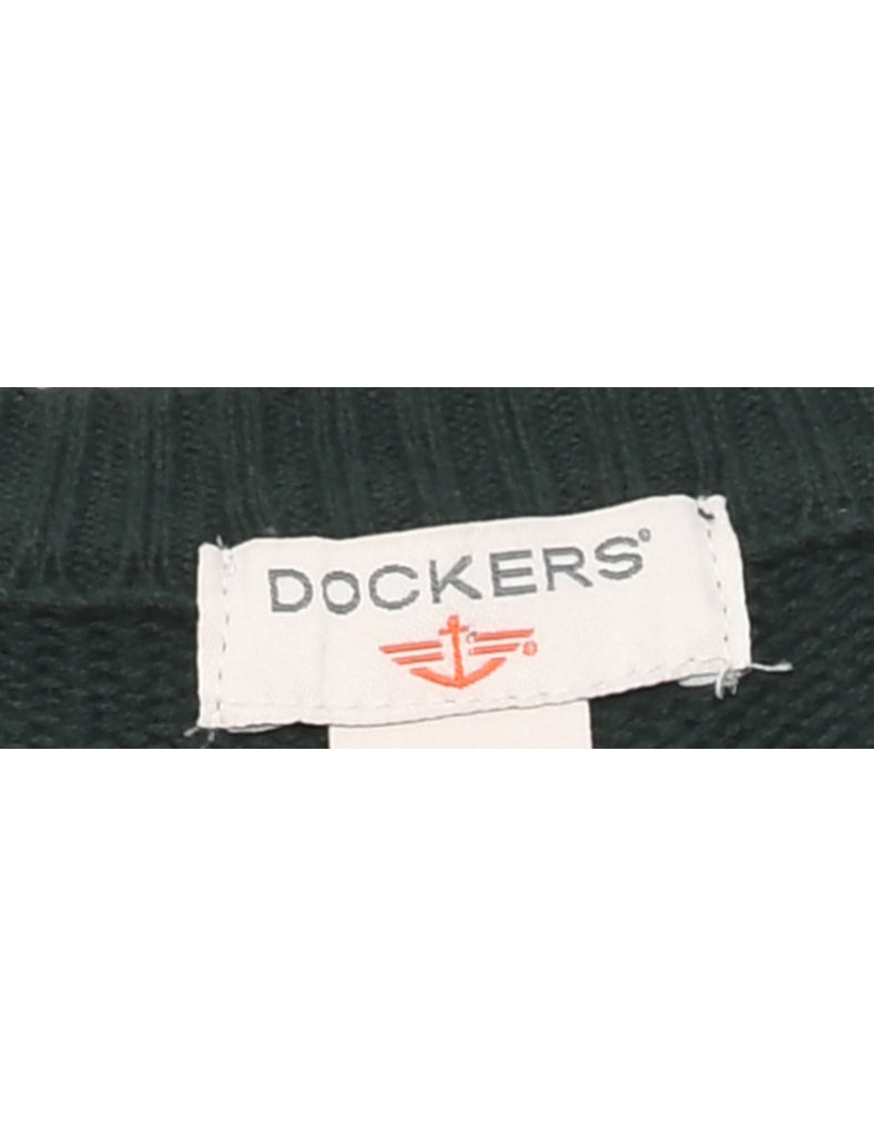 Dockers Dark Green Jumper - M