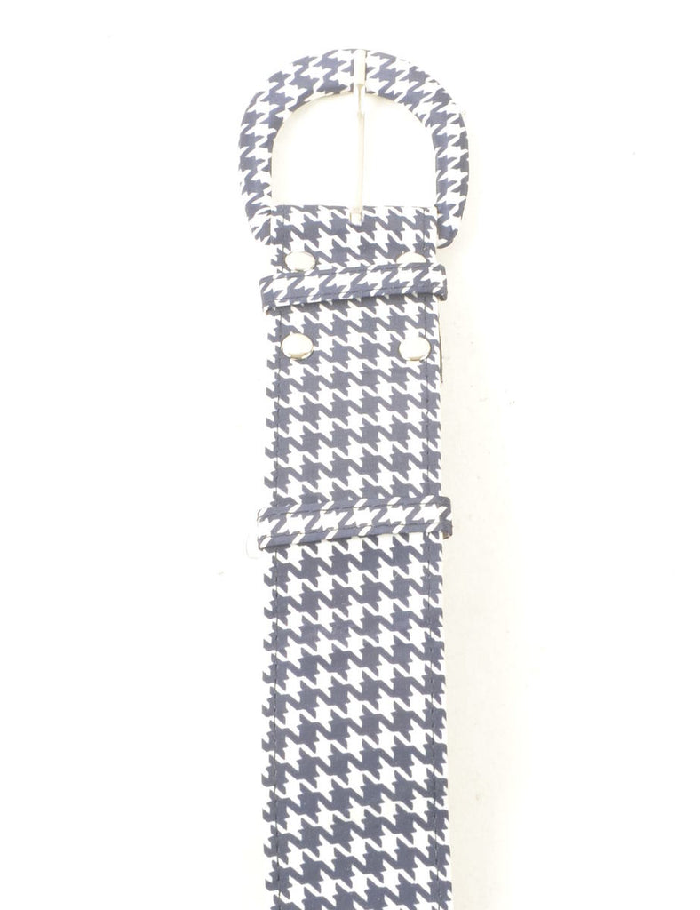 Dogtooth Checks Belt - M