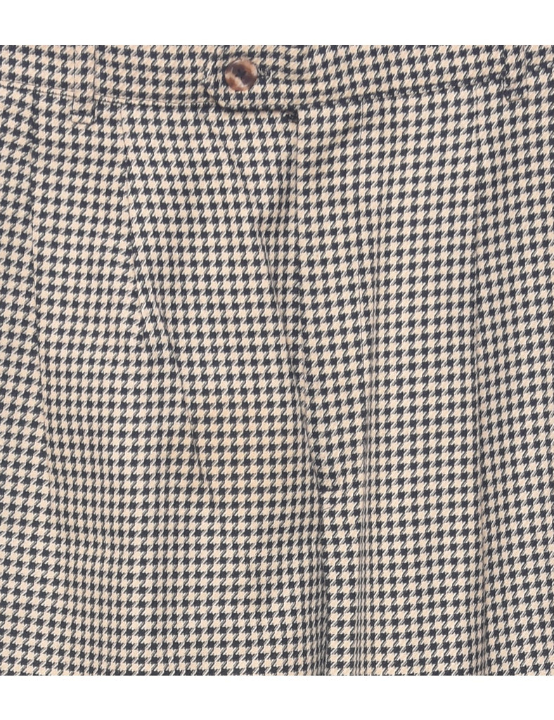 Dogtooth Checks Trousers - W30 L30