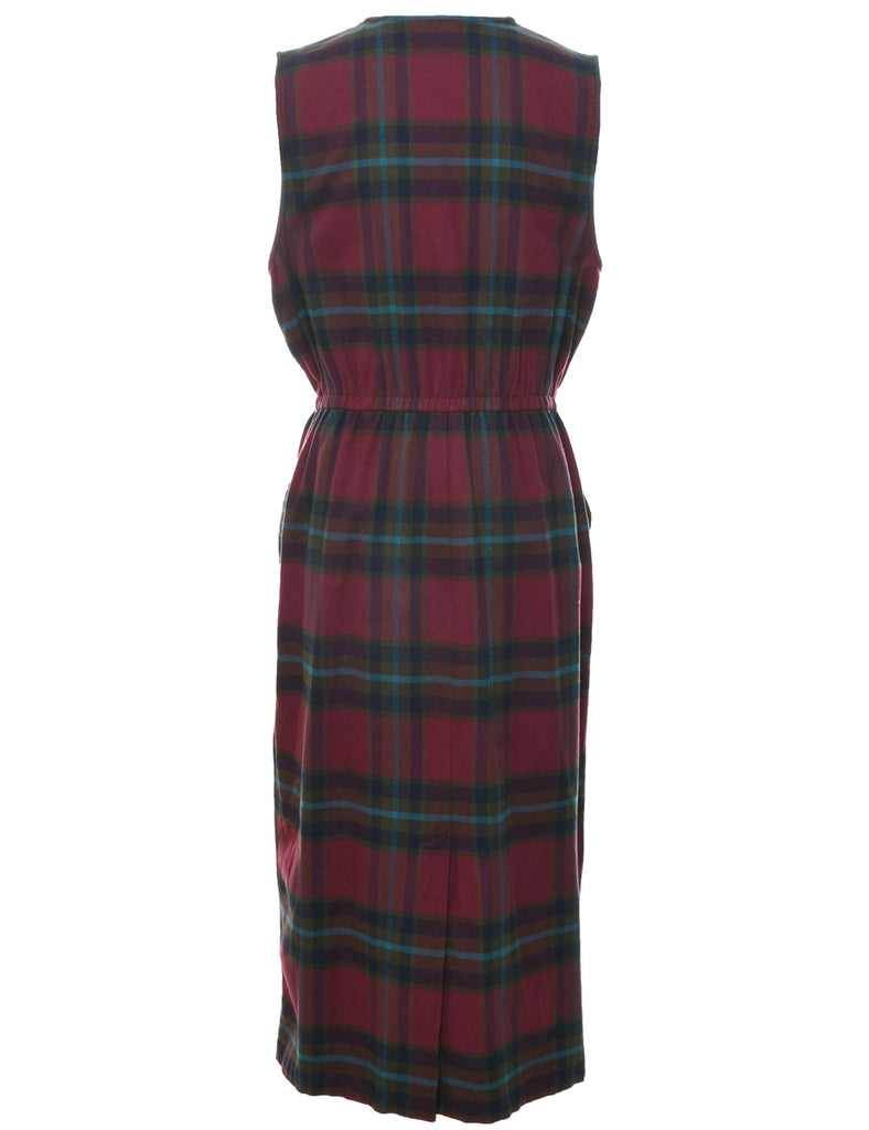 Eddie Bauer Checked Dress - L