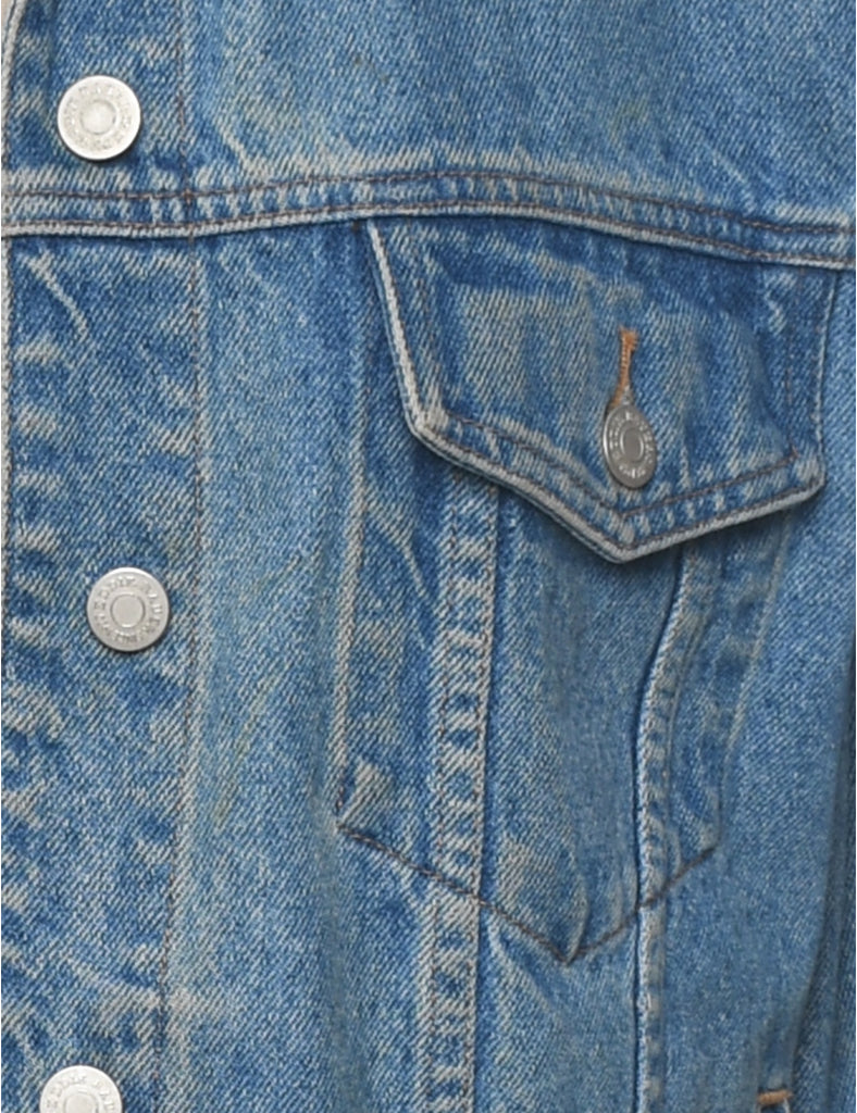 Eddie Bauer Customised Denim Jacket - M