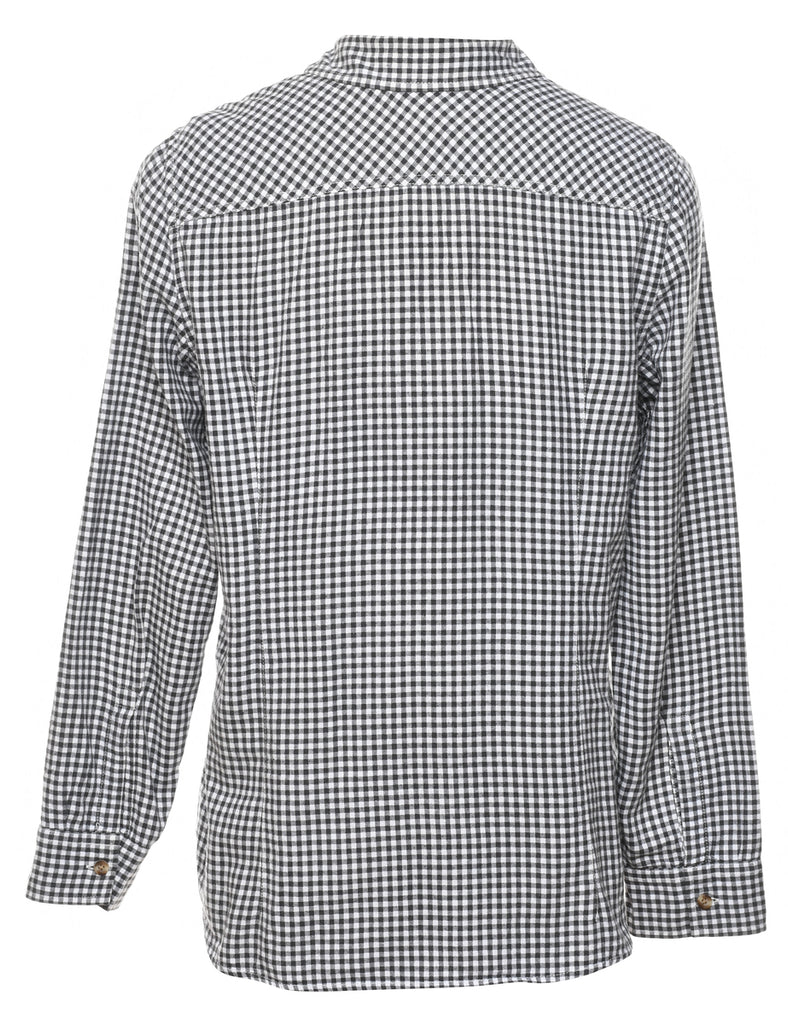 Eddie Bauer Gingham Pattern Shirt - M