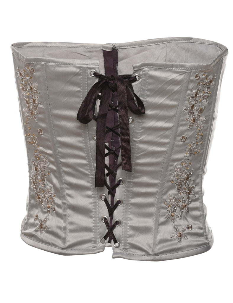 Embellished Beaded Corset - S