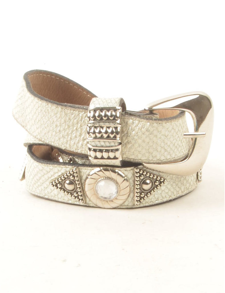 Embellished Fashion Belt - L