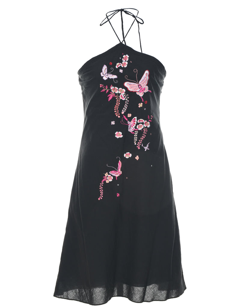 Embroidered Dress - M