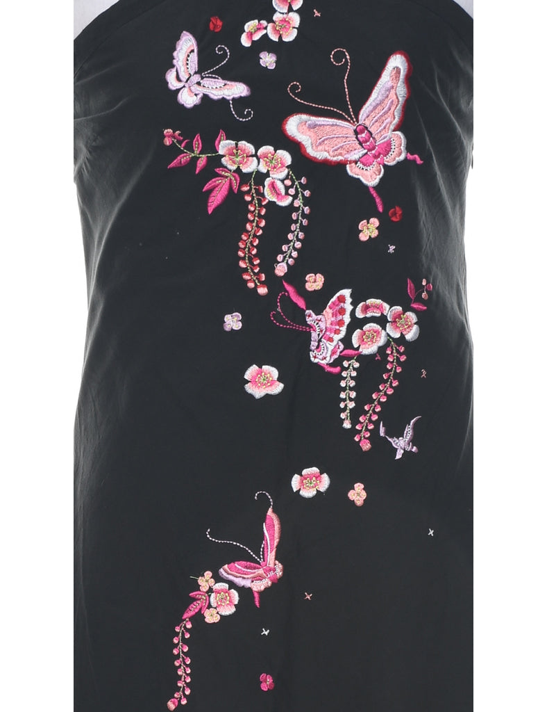 Embroidered Dress - M