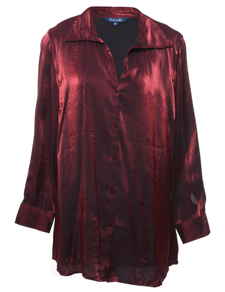 Encore Maroon Shirt - XL