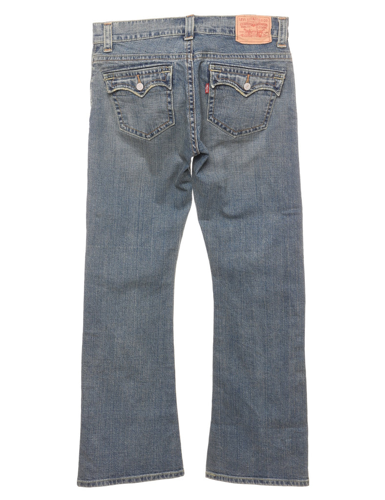 Faded Wash Y2K Flared Levi's Jeans - W34 L33