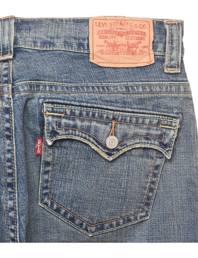 Faded Wash Y2K Flared Levi's Jeans - W34 L33