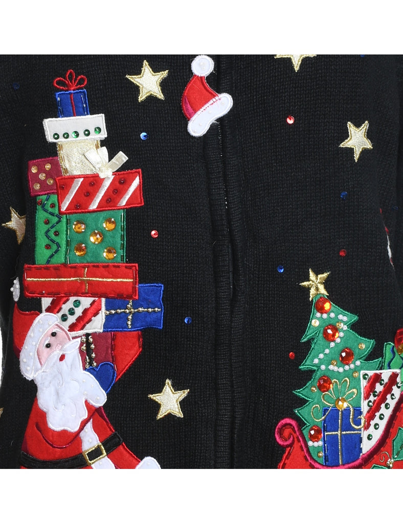 Festive Gifts Christmas Cardigan - L