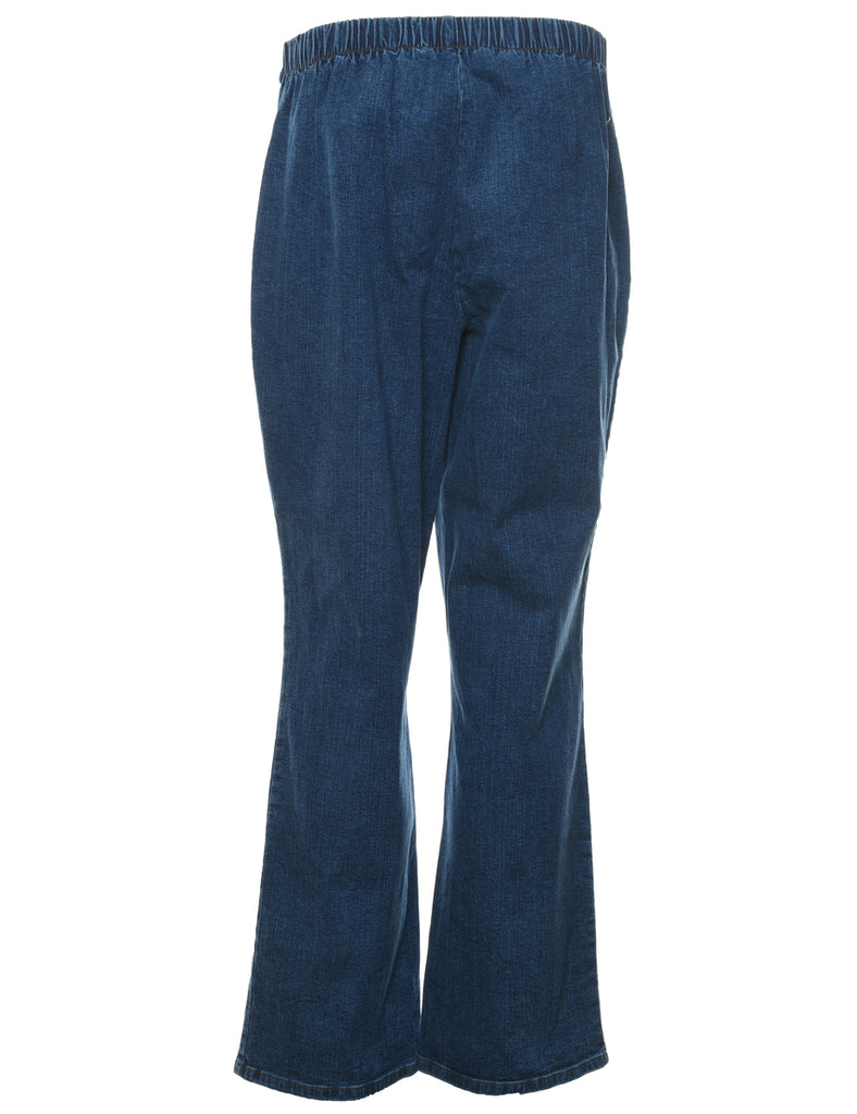 Flared Leg Denim Trousers - W30 L31