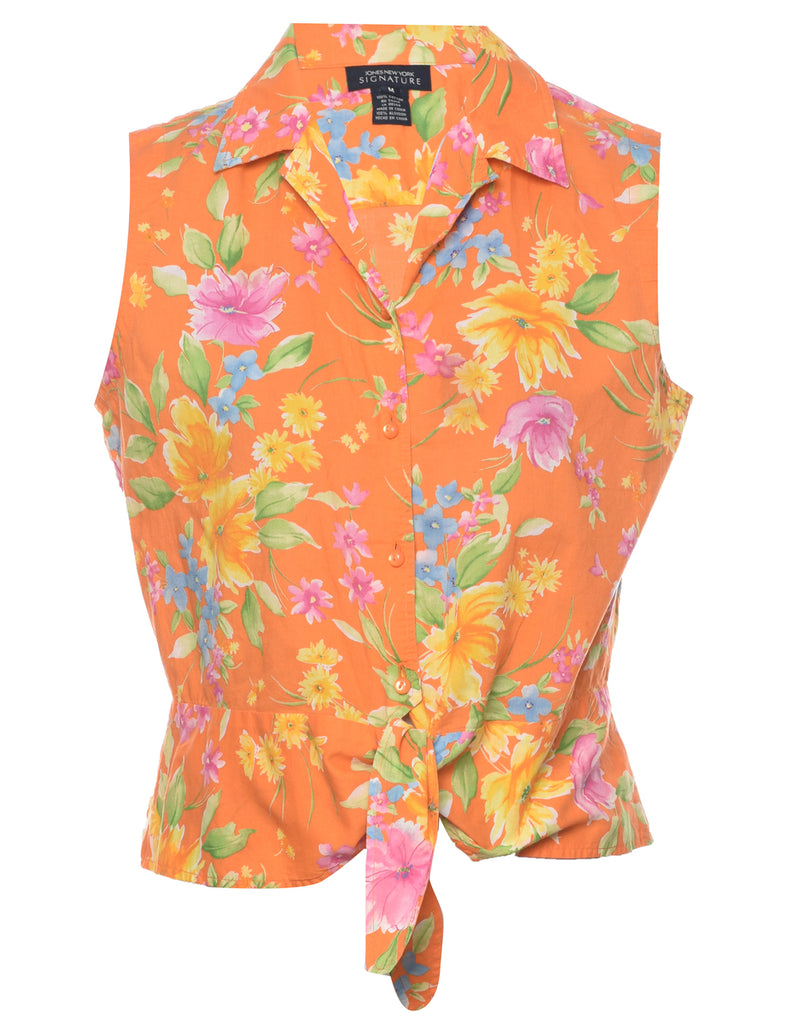 Floral Blouse - M