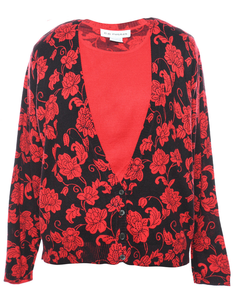 Floral Jumper - L