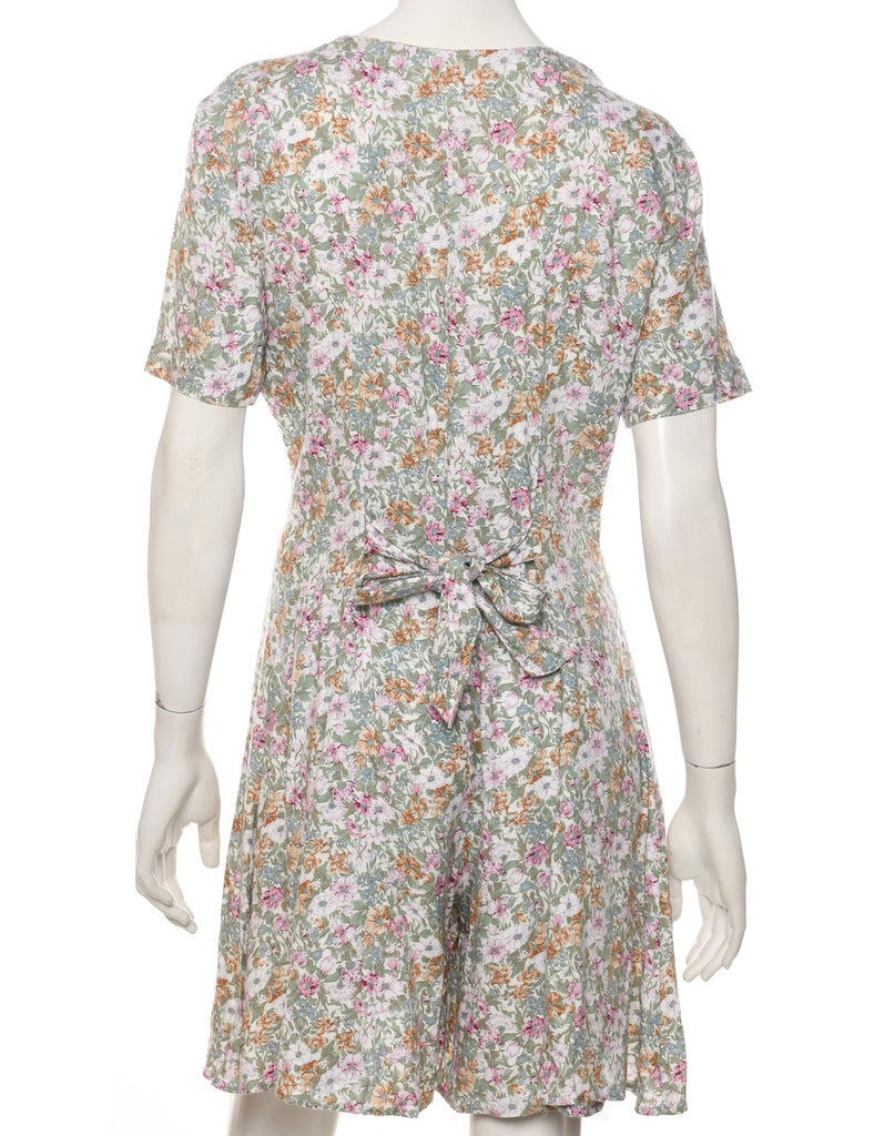 Floral Pattern Playsuit - L