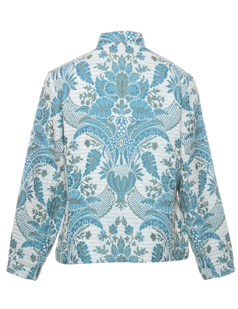 Floral Pattern Tapestry Jacket - M