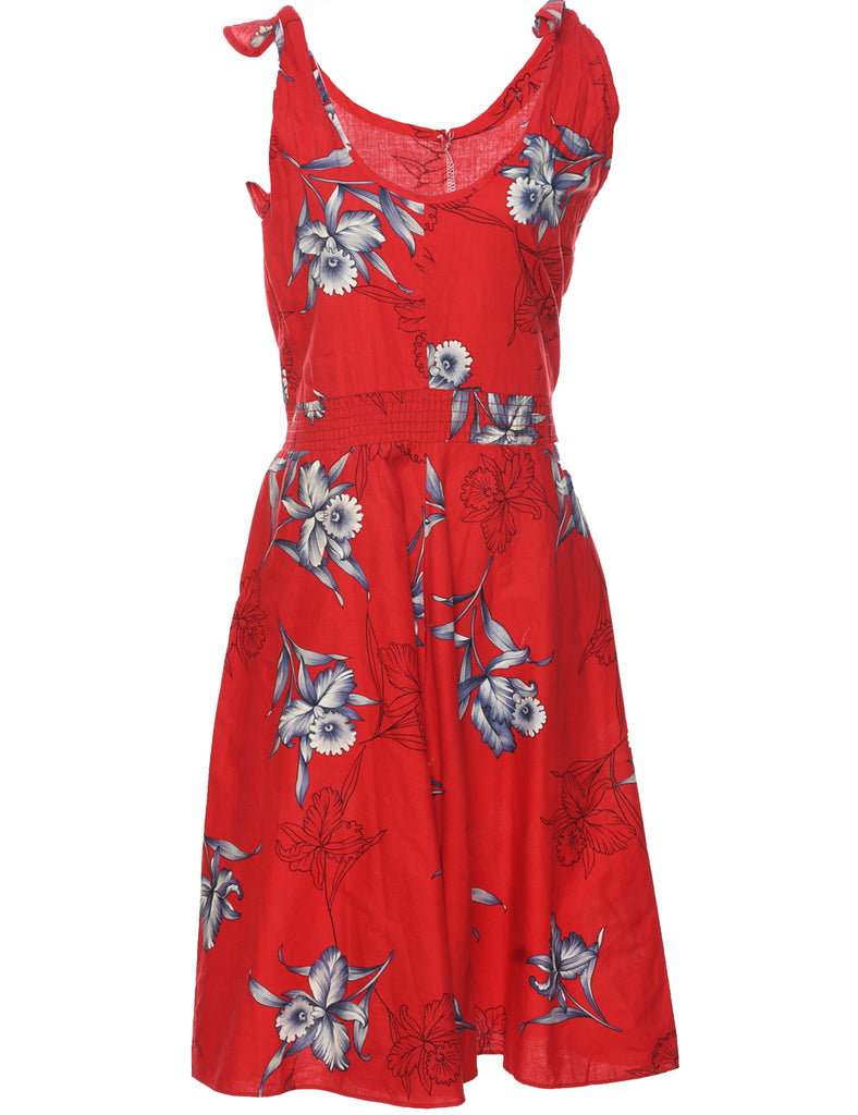 Floral Print Dress - M