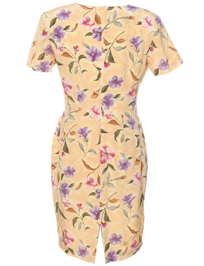 Floral Print Dress - M