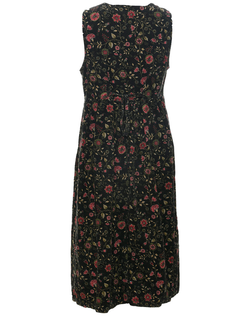 Floral Print Dress - M