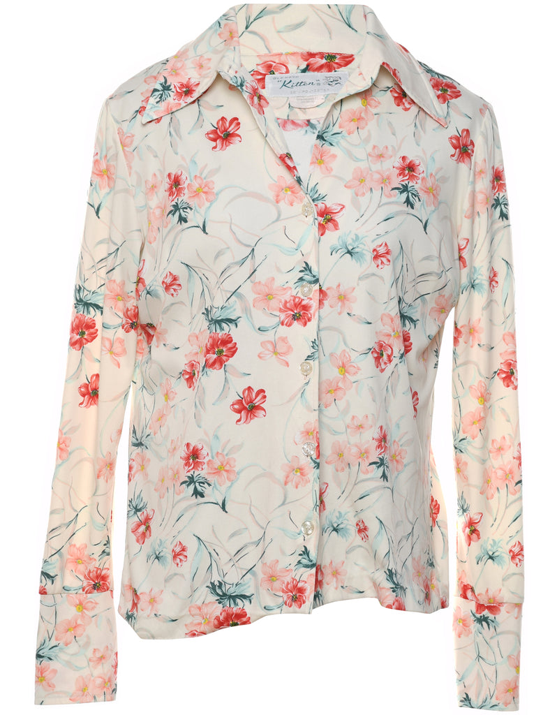 Floral Shirt - M