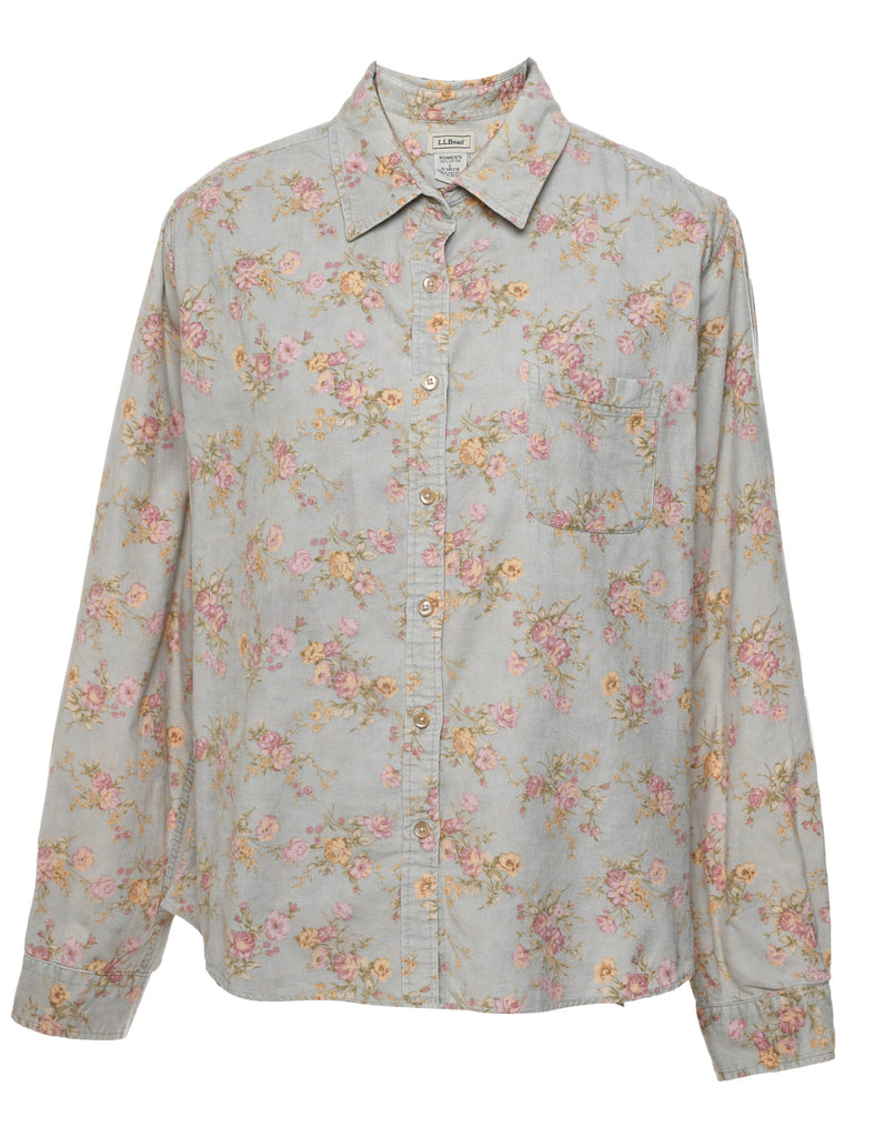 Floral Shirt - L