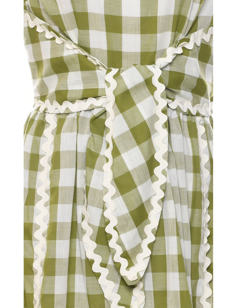 Gingham Dress - M