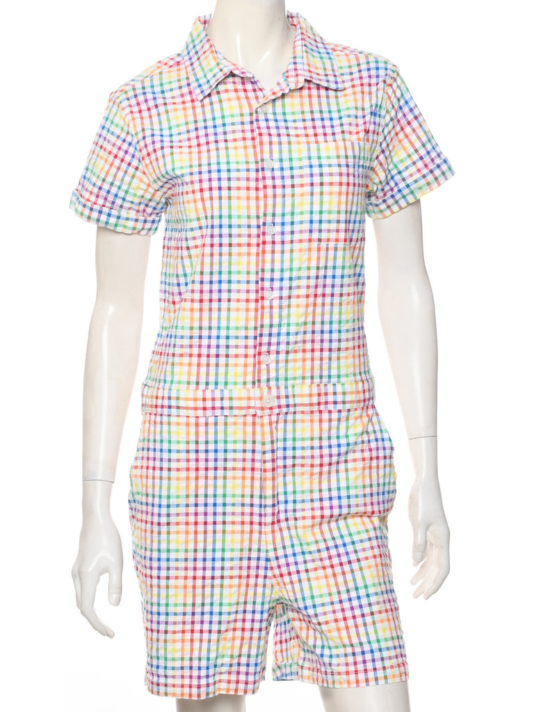 Gingham Playsuit - S