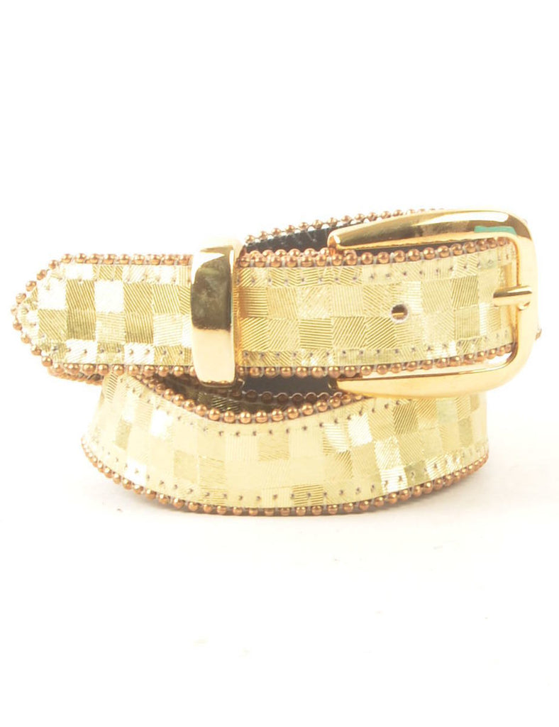 Gold Fashion Belt - M