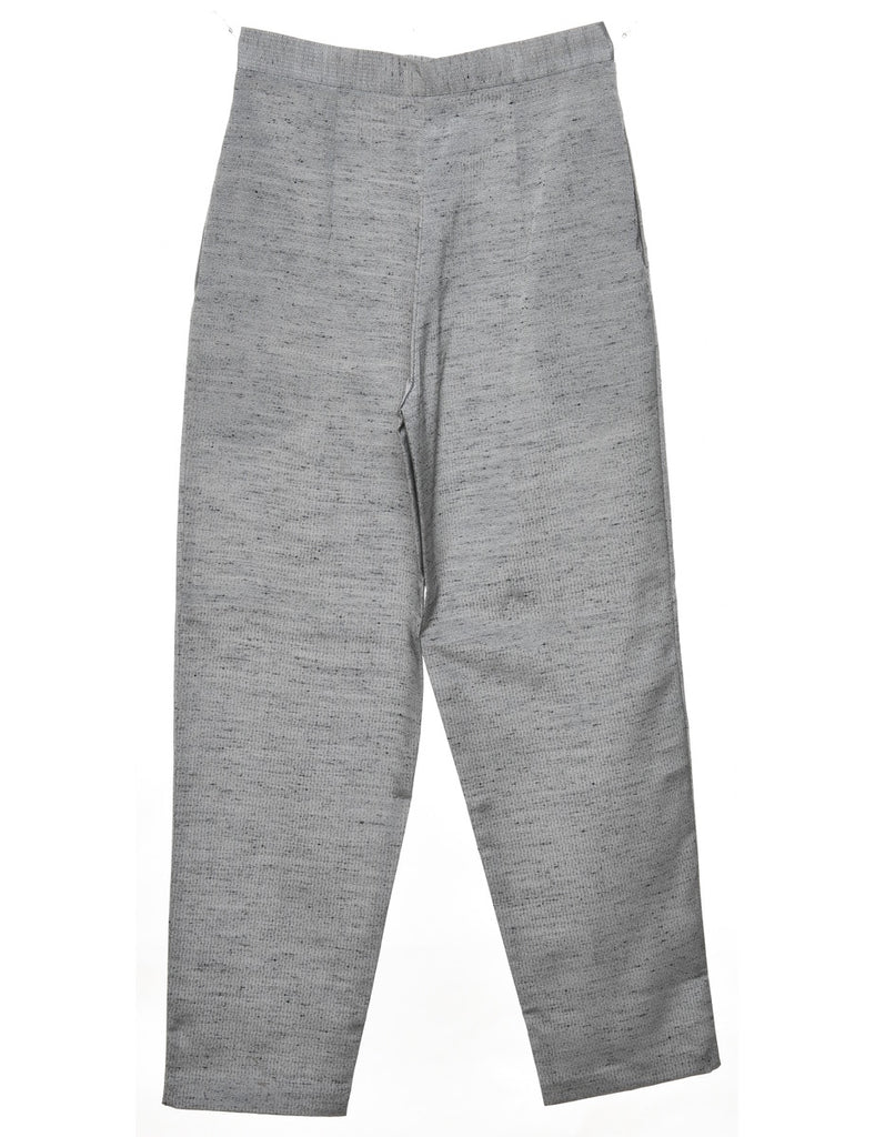 Grey Tapered Trousers - W26 L30