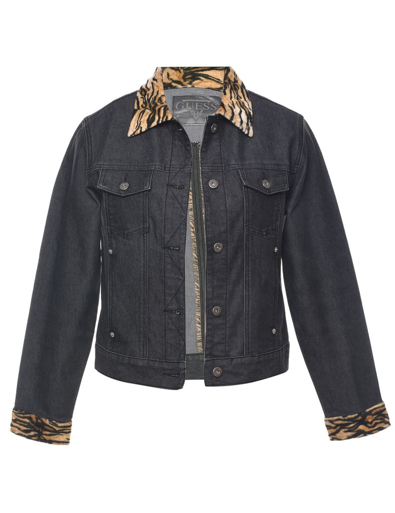 Guess Black Denim Jacket - M