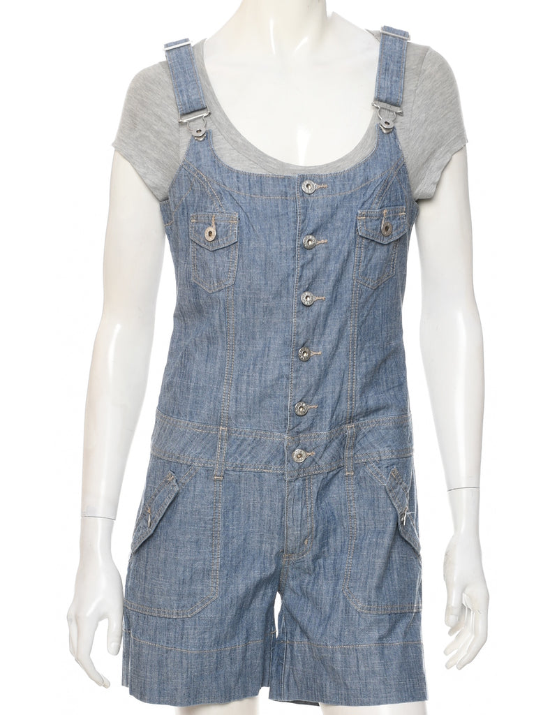 Guess Cropped Dungarees - W32 L6