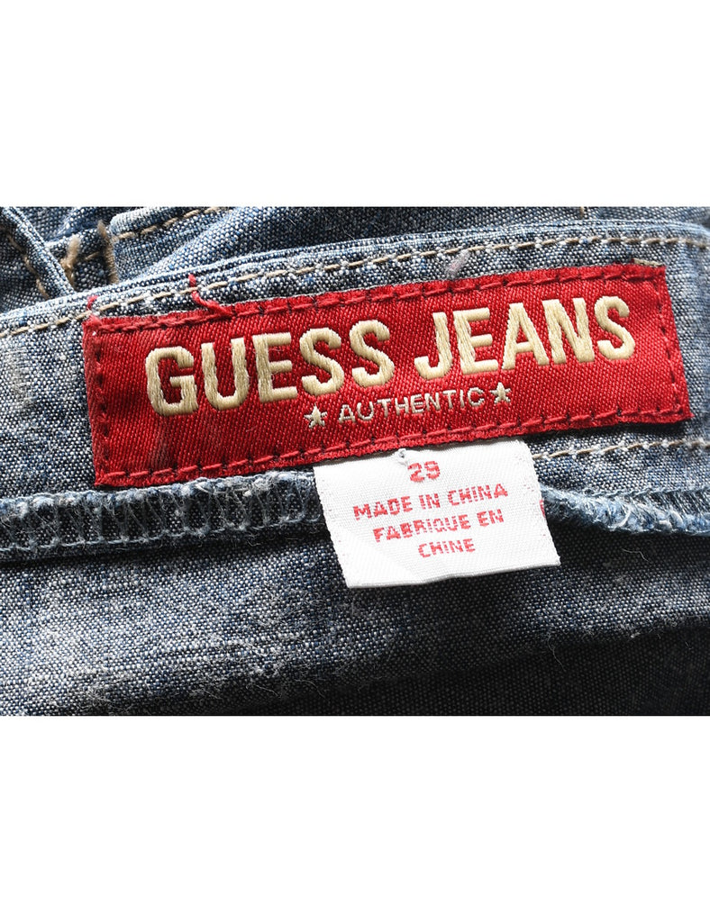 Guess Cropped Dungarees - W32 L6