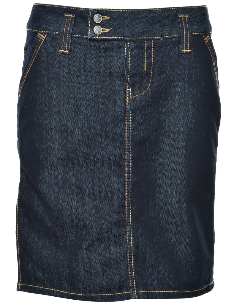 Guess Pencil Shape Denim Skirt - L