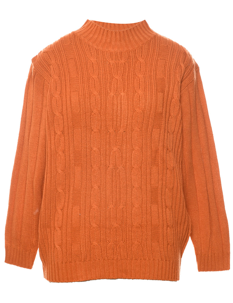 Haband Cable Knit Jumper - L