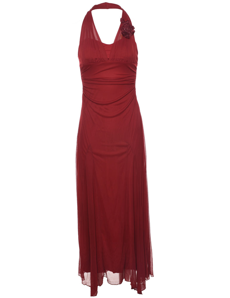 Halter Evening Dress - S