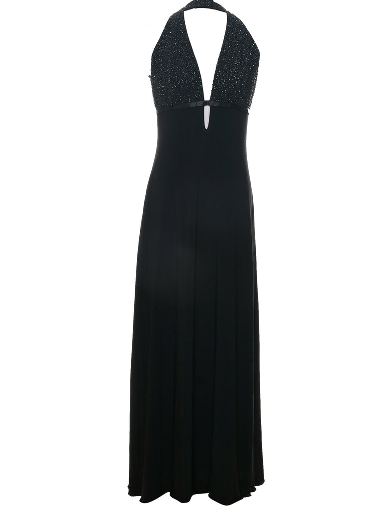 Halter Evening Dress - S