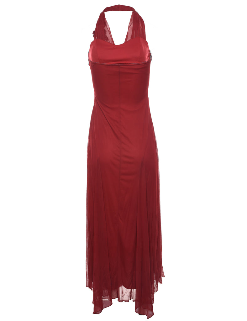 Halter Evening Dress - S